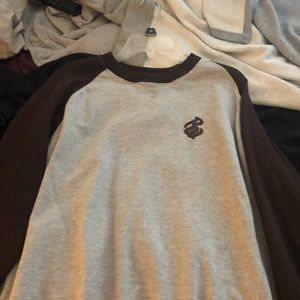 Rocawear grey and brown sweater